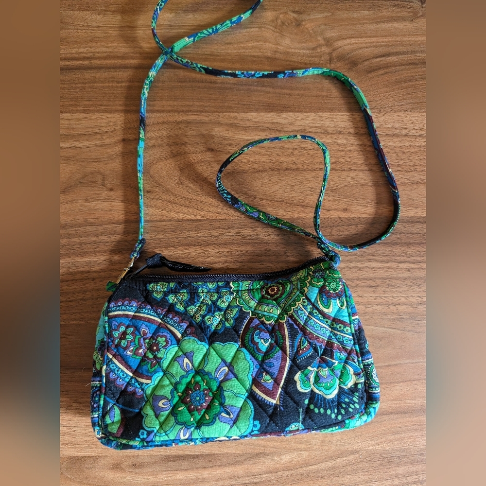 Vera Bradley Amy crossbody bag Blue Rhapsody